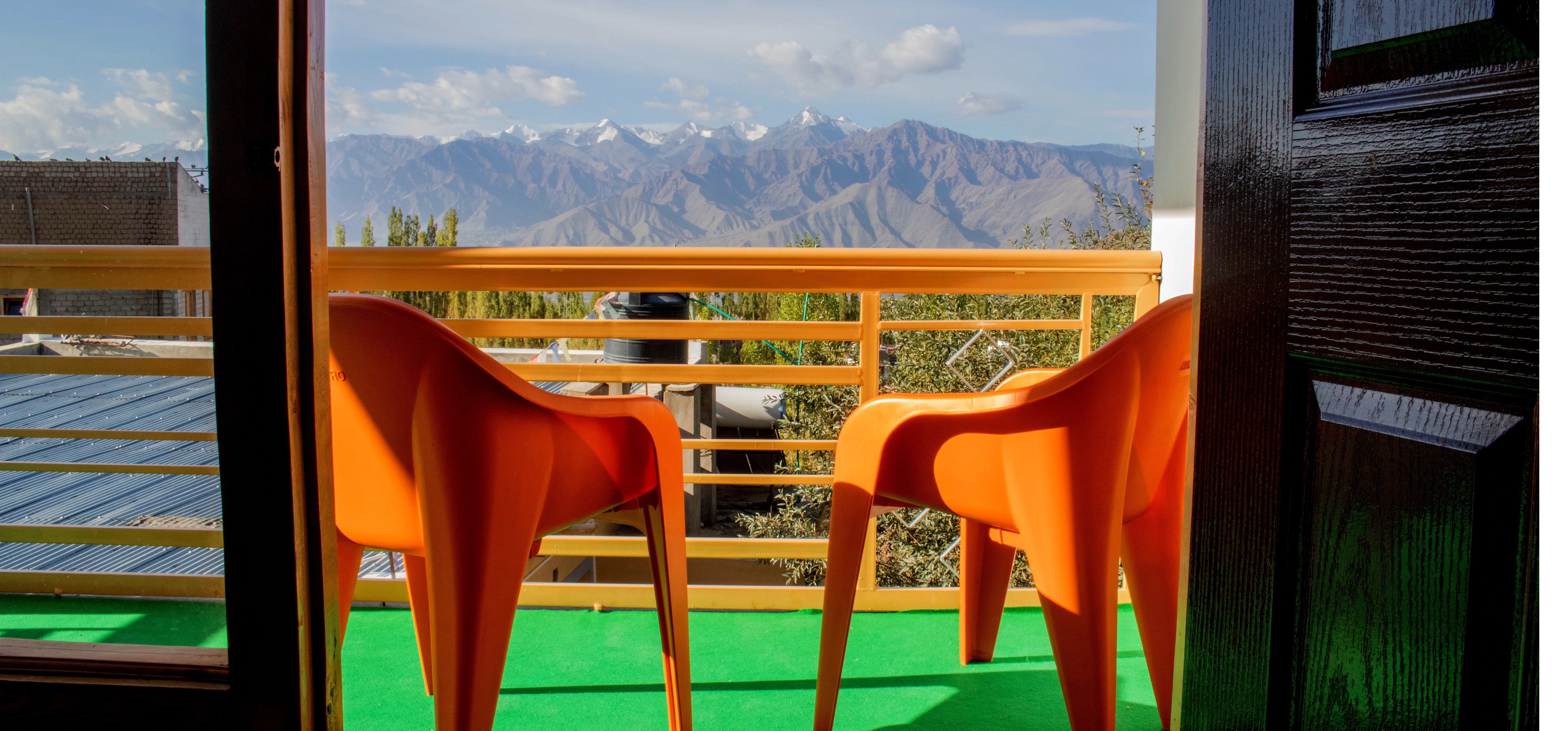 Leh Town Residency balcony